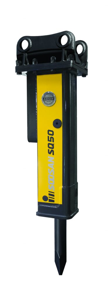  Hydrauliset lisälaitteet Soosan SQ-sarja -hydraulivasarat Soosan SQ50 Iskuvasara