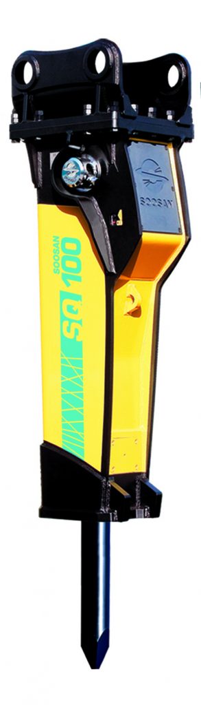  Hydrauliset lisälaitteet Soosan SQ-sarja -hydraulivasarat Soosan SQ100 hydraulivasara