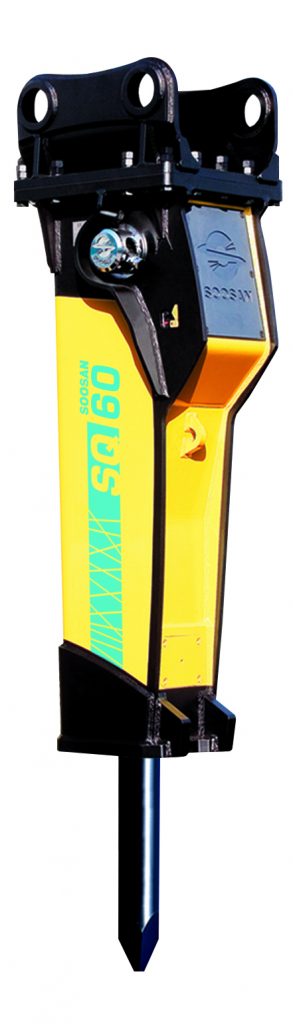  Hydrauliset lisälaitteet Soosan SQ-sarja -hydraulivasarat Soosan SQ60 hydraulivasara