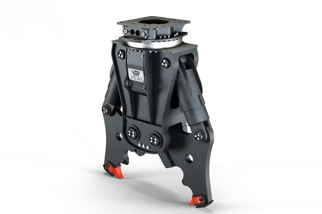  Hydrauliset lisälaitteet VTN purku- ja materiaalinkäsittelylaitteet VTN PD03 betonileikkuri