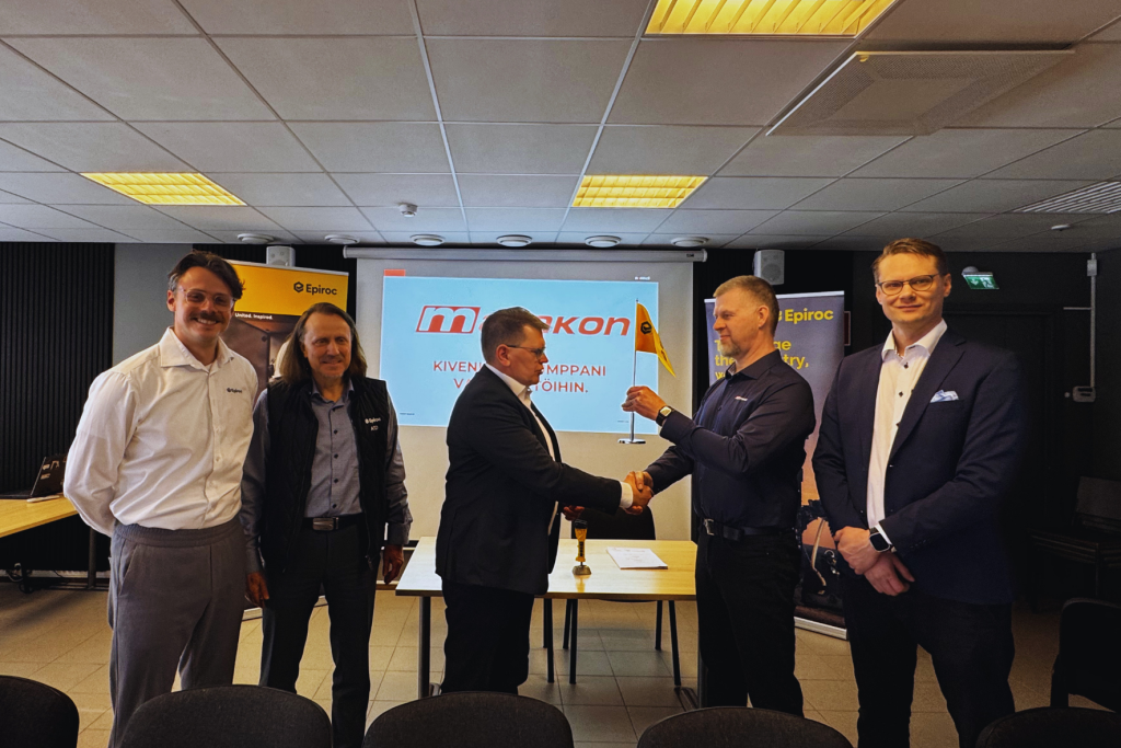 Marakon aloitti yhteistyön globaalin markkinajohtajan Epirocin kanssa