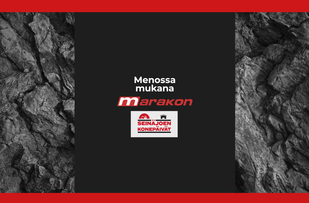 Seinäjoen konepäivät Marakon Marakon menossa mukana Seinäjoen konepäivillä